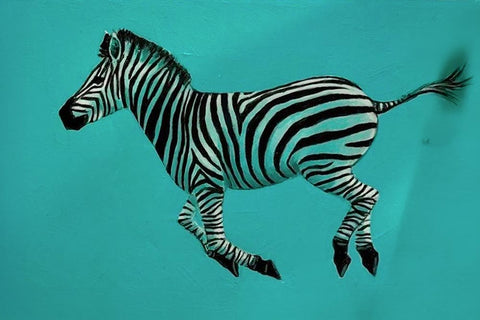 Josh Keyes • Zebra