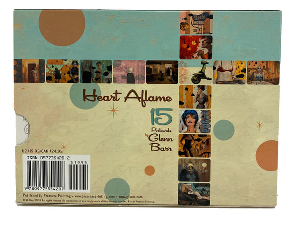 Heart Aflame Limited Edition Postcards • Glenn Barr
